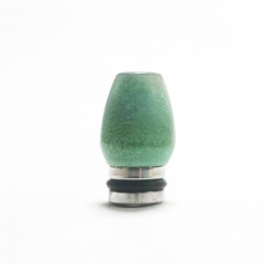 Reewape Stabilised Wood 510 Drip Tip for RDA RTA RDTA Tank Atomizer - W12 Green