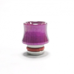 Reewape Stabilised Wood 510 Drip Tip for RDA RTA RDTA Tank Atomizer - W13 Purple