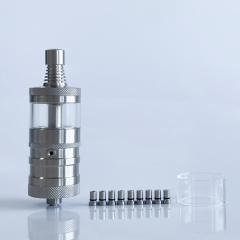 Rekavape E-Vapor V4.5S+ Style 316SS Top Fill 22mm MTL RTA 3.5ml - Silver