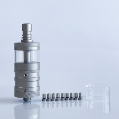 Rekavape E-Vapor V4.5S+ Style 316SS Top Fill 22mm MTL RTA 3.5ml - Matte Silver