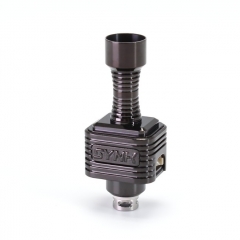 SXK Lynk Synk Style 316SS RBA Bridge with 9 Airpins for Boro Devices Billet Mod Kit - Black