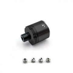 YFTK Four One Five 415 Kaze Style 22mm MTL RDL RDA Atomizer with BF Pin - Black