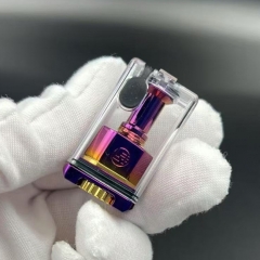 Jouzu Style RBA Tank with 5 Air Pins for dotMod dotAIO V1 V2 Pod Boro Devices Billet Mod Kit  - Purple