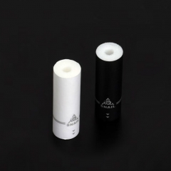 Snail Cotton Material Disposable 510 Drip Tip 20pcs - Long White