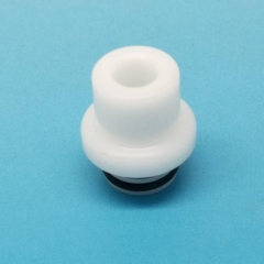 SteamT T9 Style 510 Drip Tip for RDA RTA Sub Ohm Tank 13mm - POM White