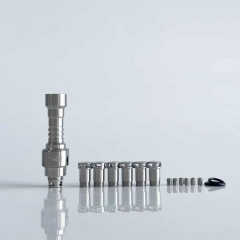 Rekavape Kontrl MkrII Style 316SS RBA with 7 Air Pins for  Boro Billet DotAIO V1 V2 Mod - Silver