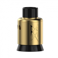 Authentic Thunder Cloud GrimmGreen Recoil R3 24mm RDA Atomizer 2ml with BF Pin - 24K Gold