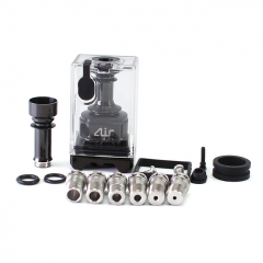 SXK AIR Style RBA Tank Full Kit for Boro Billet DotAIO V1 V2 Mod - Black