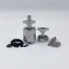YFTK pNeumatyca Style 316SS 22mm RTA 3.5ml 4.2ml - Silver