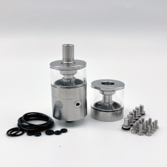 YFTK pNeumatyca Style 316SS 22mm RTA 3.5ml 4.2ml - Silver