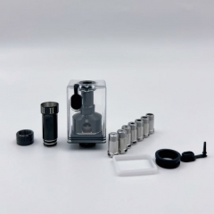 YFTK NT2U Style RBA Tank Full Kit for Boro Billet DotAIO V1 V2 Mod - Black