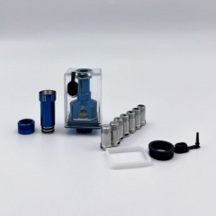 YFTK NT2U Style RBA Tank Full Kit for Boro Billet DotAIO V1 V2 Mod - Blue