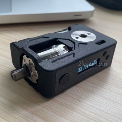 3D Print Black Knight Embedded + Coil Building Tap All in One 80W 18650 Box Mod  - A