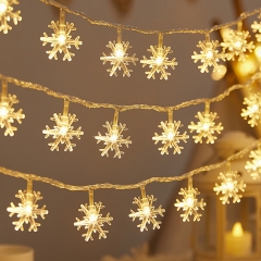 Decorative String Lights 3M 20pcs LED Lights Constant on + Flashing for Christmas Festive Atmospheres Terrace Room Party Surprise - Snow Decorative String Lights 3M 20pcs LED Lights Constant on + Flashing for Christmas Festive Atmospheres Terrace Room Party Surprise - Snow