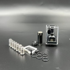 NTSU Style RBA Tank Full Kit for Billet Boro dotMod dotAIO Mod - Black NTSU Style RBA Tank Full Kit for Billet Boro dotMod dotAIO Mod - Black