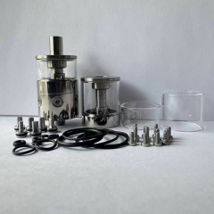 PNeumatyca Style Titanium Alloy 22mm RTA 3.5ml 4.2ml - Silver