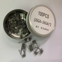 Premade Coil A1 Hive Coil (26GA+26GA)*2 0.2ohm 100pcs
