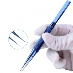 Precision Titanium Alloy Tweezers Professional Repair Fingerprint Fly Line Phone Motherboard Antimagnetic Electronics Forceps - Straight