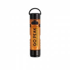 Go Peak Pocket Mini Flashlight Outdoor LED Key Clip Cap 5050 Torch Long Endurance USB Rechargeable Emergency for Hiking Camping Trail - Amber Go Peak Pocket Mini Flashlight Outdoor LED Key Clip Cap 5050 Torch Long Endurance USB Rechargeable Emergency for Hiking Camping Trail - Amber