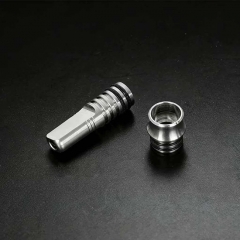 Kiwi Flat 510 Drip Tip + SS Base for RTA RDA Tank - Silver Kiwi Flat 510 Drip Tip + SS Base for RTA RDA Tank - Silver