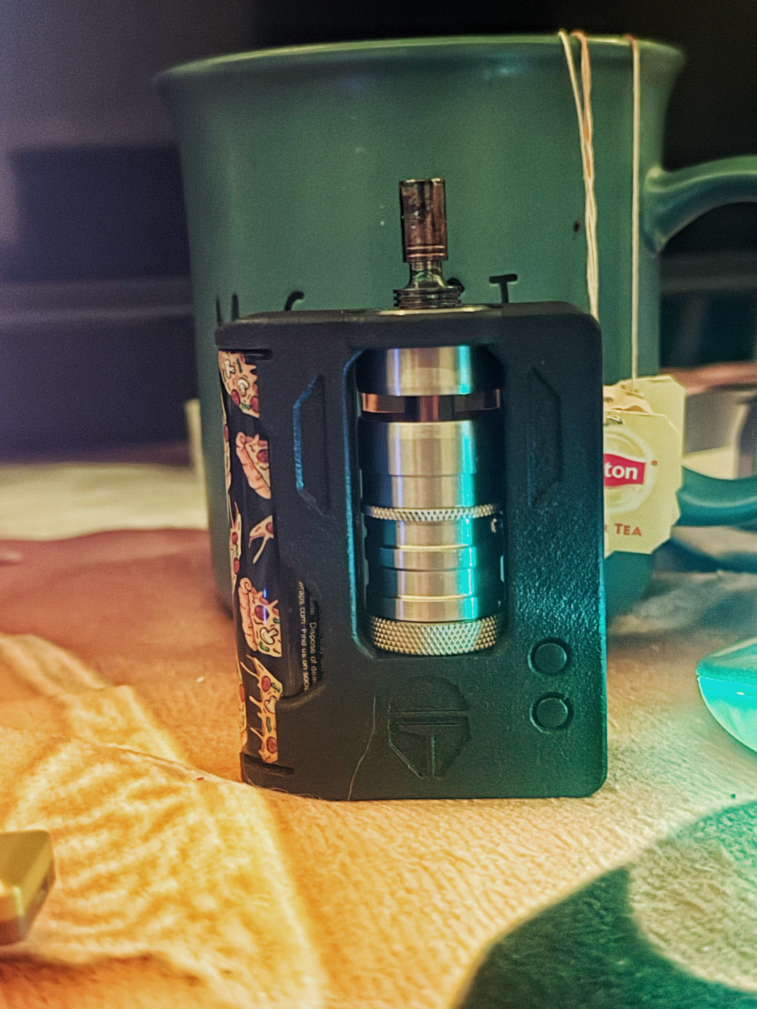 Buy 3D Print Black Knight Embedded Flash Home 80W 18650 Box Mod