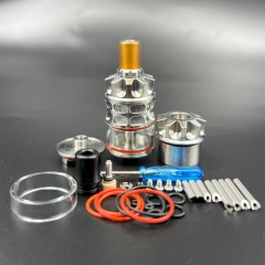 Rook Style 22mm RPGA Mesh/Cotton Deck w/BF Pin 3ml - Silver