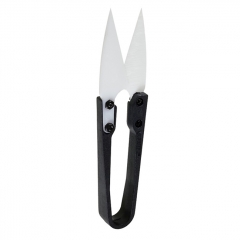 Insulated Ceramic Scissors U-Shear Hand Tools - Black