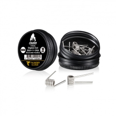 Authentic Thunder Cloud Blaze MTL NI80 Prebuilt Ni80 3 Core Fused Clapton 30GA x 3+38GA 0.45ohm 10pcs