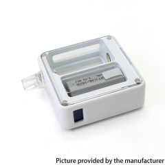 Bantam Style 30W Domestic Chips 18350 Box Mod Kit without Battery - White