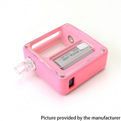 Bantam Style 30W Domestic Chips 18350 Box Mod Kit without Battery - Pink