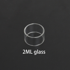 Replacement Glass Tank for YFTK 415 RTA Virtuous Style 22mm RTA Glass Extension Kit 2ml - Transparent