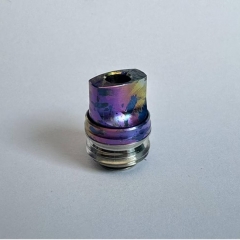 Titanium Alloy Split Flat Quick Release BB Drip Tip for Billet Tank Boro Mod - Graffiti