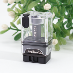 SXK DOTSHELL V2 Style Rebuildable Tank with 8 Air Pins for DOTAIO Mod - Black