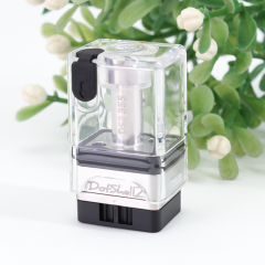 SXK DOTSHELL V2 Style Rebuildable Tank with 8 Air Pins for DOTAIO Mod - Silver