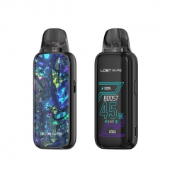 (Ships from Bonded Warehouse)Authentic LostVape Thelema Aura 45 Kit 3ml -  Dazzle Black