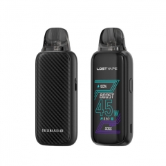 (Ships from Bonded Warehouse)Authentic LostVape Thelema Aura 45 Kit 3ml - Carbon Black