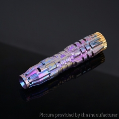 Comp Lyfe Comply Predator Style Titanium Alloy 18650 Mechanical Mech Mod - Anodic Oxidation E