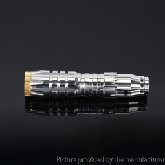 Comp Lyfe Comply Predator Style Stainless Steel 18650 Mechanical Mech Mod - Silver