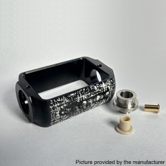 Capsule Style Replacement Adapter for Billet Tank Boro Devices - Black White