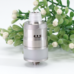 SXK AUCTANE Style 22mm RDTA Rebuildable Tank Dripping Atomizer - Silver