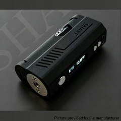 3D Print Dark Shark A80 80W 18650 Box Mod - Black