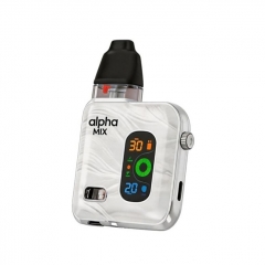 (Ships from Bonded Warehouse)Authentic SMOK Alpha Mix Pod Kit - White
