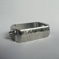 Capsule Style Replacement Adapter for Billet Tank Boro Devices - Textured Silver