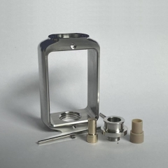 Capsule Style Replacement Adapter for Billet Tank Boro Devices - Silver