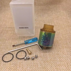Phobia Style 24mm RDA Rebuildable Dripping Atomizer - Rainbow