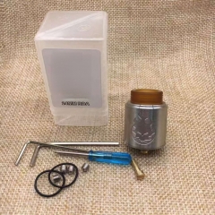 Phobia Style 24mm RDA Rebuildable Dripping Atomizer - Silver