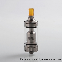 Rekavape Spica Pro Style 22mm MTL RTA Rebuildable Tank Atomzier Full Kit 3ml 4ml - Silver