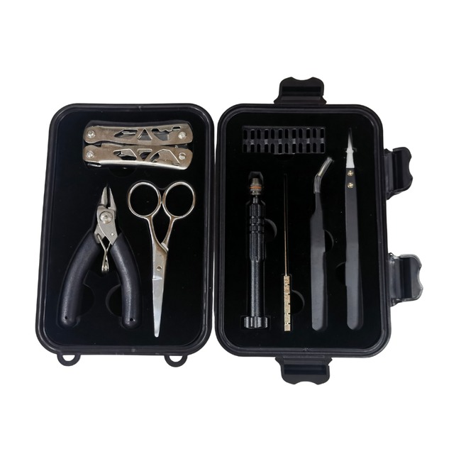 Authentic ThunderHead Creations Blaze Pro Tool Kit Scissors + Coil Jig + Cutter + Screwdriver Set + Coil Leg Trim Tool + Tweezers