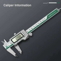 ABS+Stainless Steel High Precision LCD Digital Vernier Caliper 150mm 1.7 Inch ABS+Stainless Steel High Precision LCD Digital Vernier Caliper 150mm 1.7 Inch