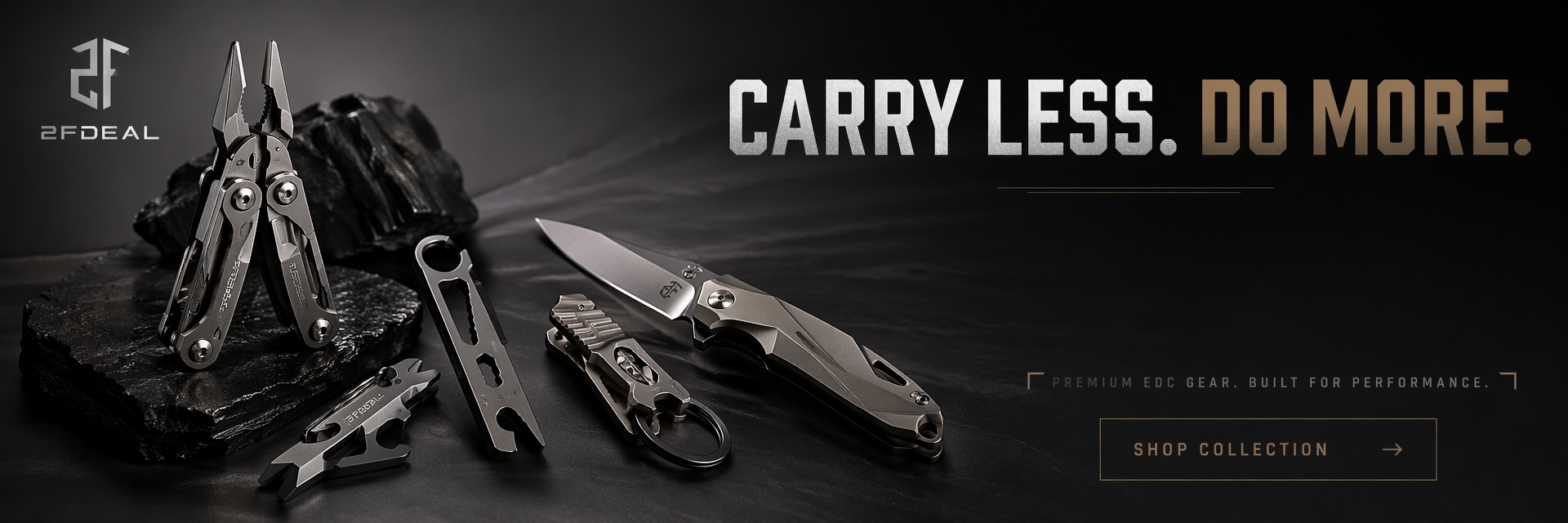 2FDeal EDC Collection - Everyday Carry Tools & Mul